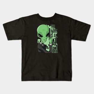 Alien Hunter: Al's got your back Kids T-Shirt